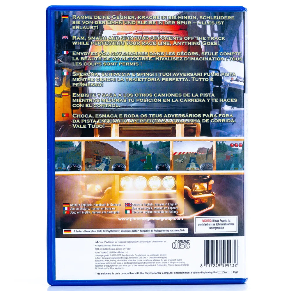 Turbo Trucks - PS2 spill - Retrospillkongen