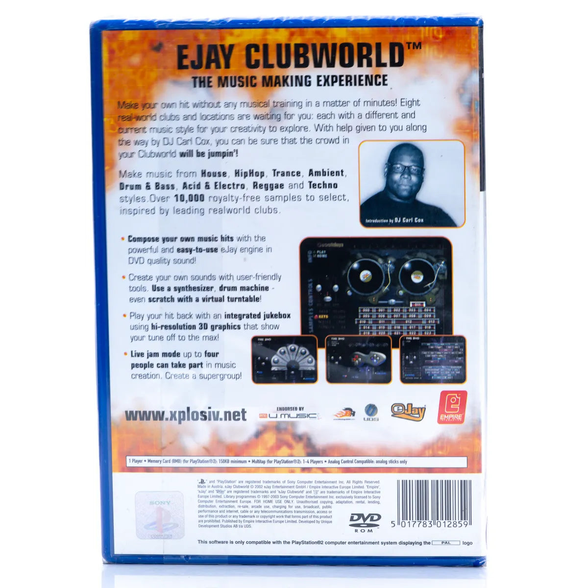 eJay Clubworld - PS2 Spill (Forseglet) - Retrospillkongen