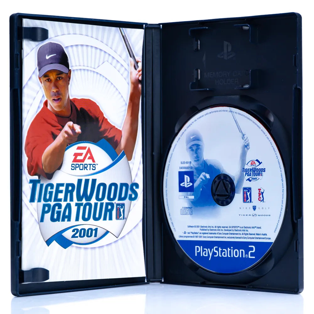 Tiger Woods PGA Tour 2001 - PS2 spill - Retrospillkongen