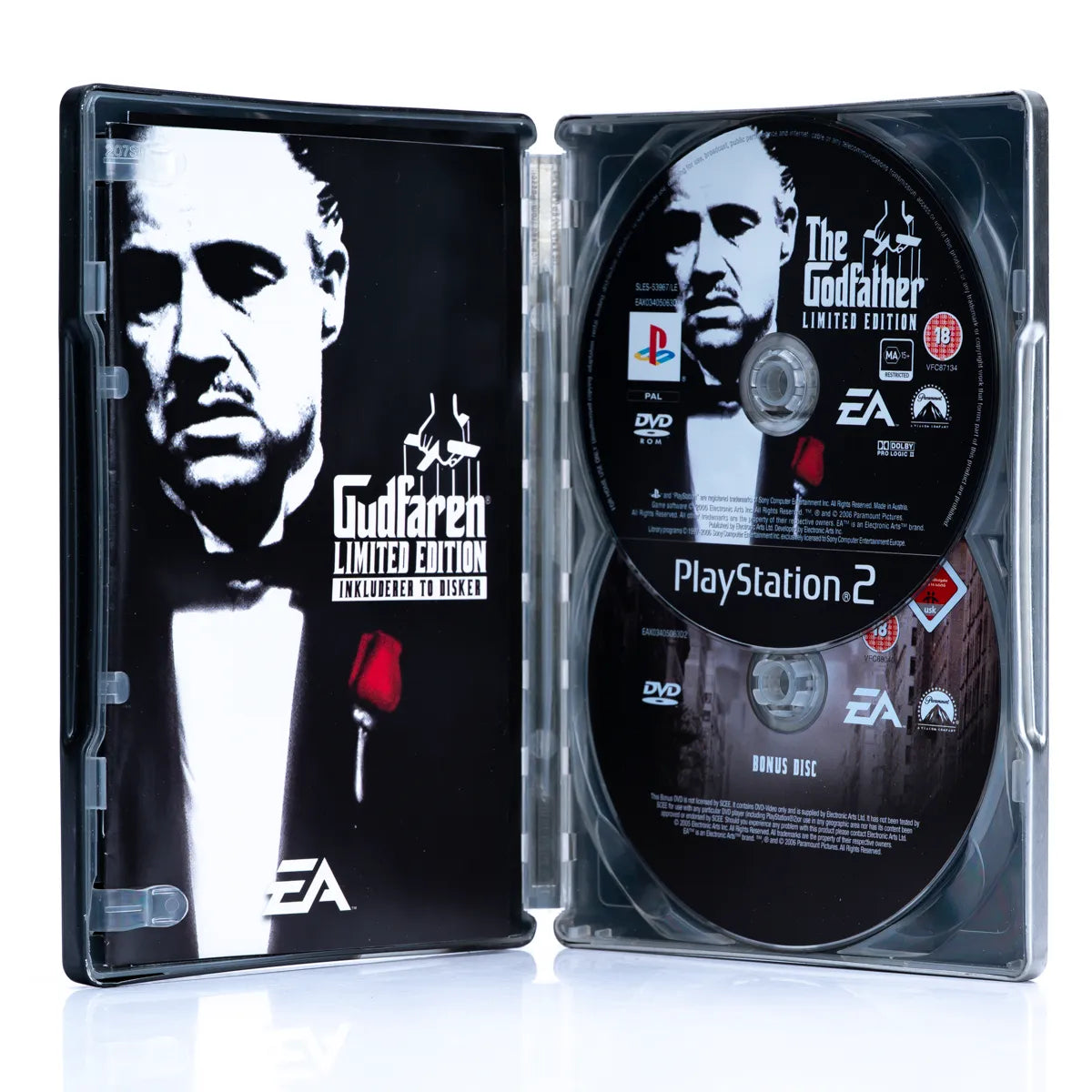 The Godfather | Gudfaren Limited Edition - PS2 Spill (Steelbook) - Retrospillkongen