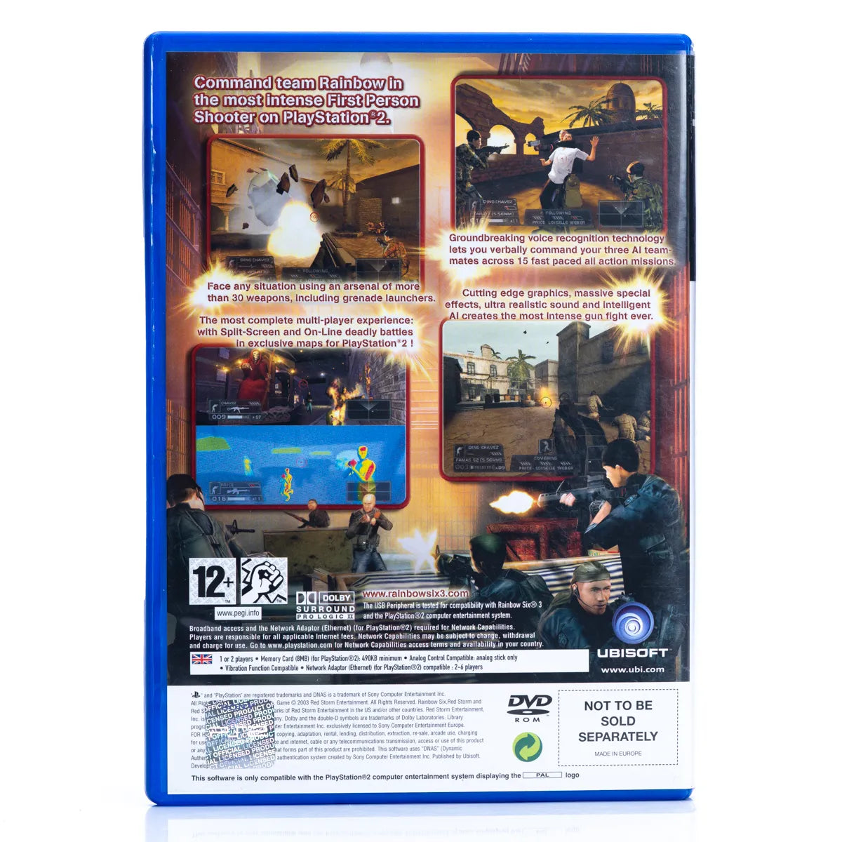 Tom Clancy's Action Pack - Limited Edition - PS2 Spill - Retrospillkongen