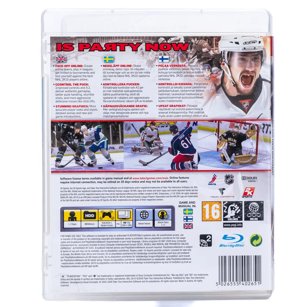 NHL 2K10 - PS3 spill - Retrospillkongen