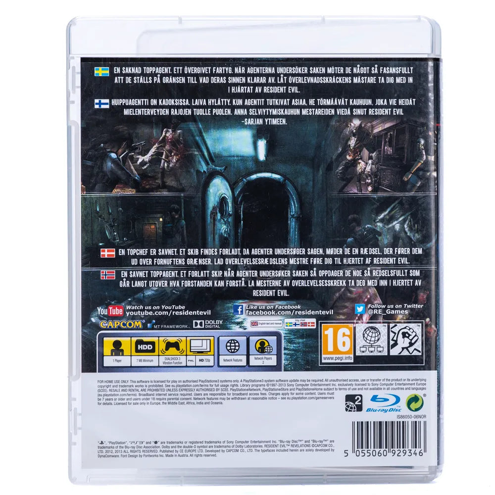 Resident Evil Revelations - PS3 spill - Retrospillkongen