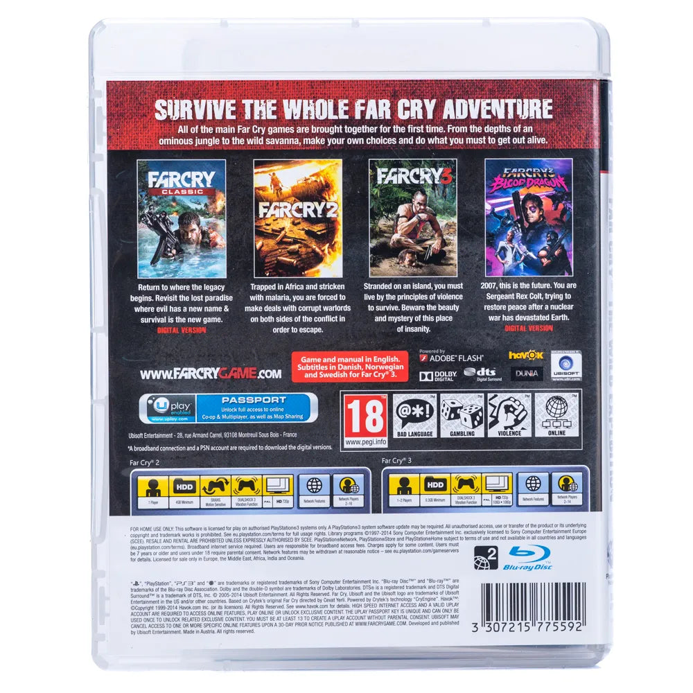 Far Cry: Wild Expedition - PS3 spill - Retrospillkongen