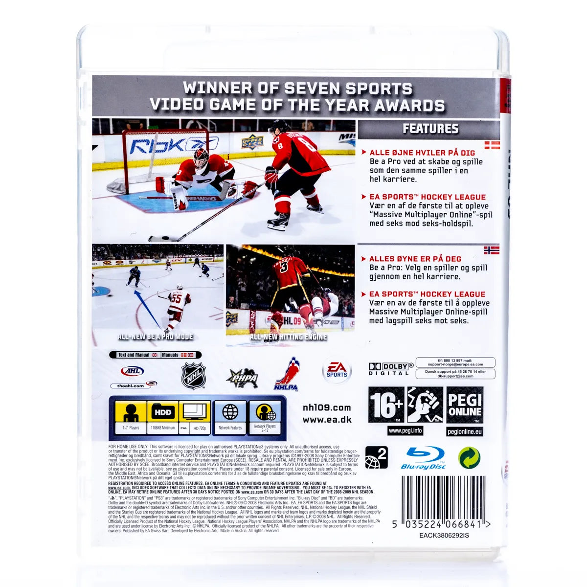 NHL 09 - PS3 Spill - Retrospillkongen