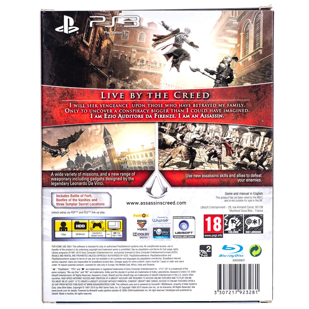 Assassin's Creed II Complete Edition - PS3 spill - Retrospillkongen