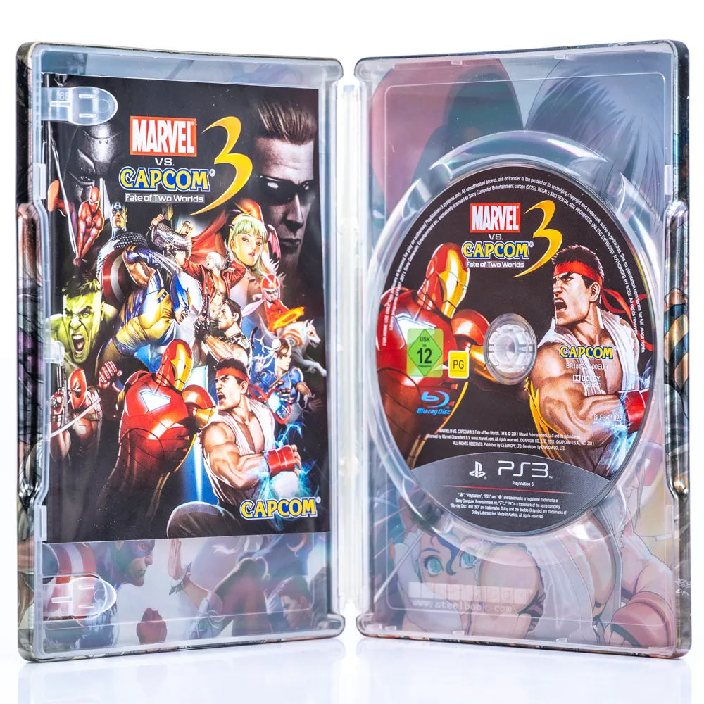 Marvel vs. Capcom 3: Fate of Two Worlds - PS3 Spill (Steelbook) - Retrospillkongen