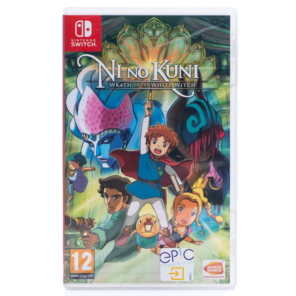 Ni No Kuni: Wrath of the White Witch - Switch spill (Forseglet) - Retrospillkongen