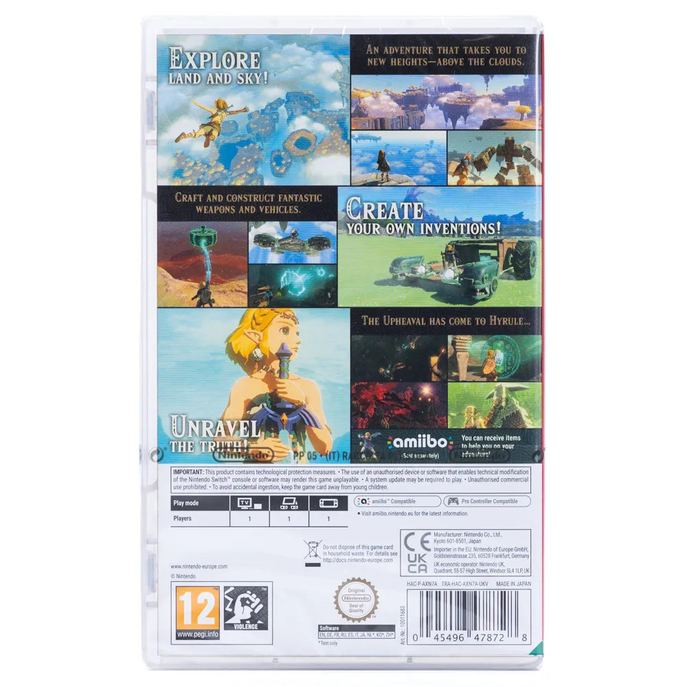The Legend of Zelda: Tears of the Kingdom - Switch spill (Forseglet) - Retrospillkongen