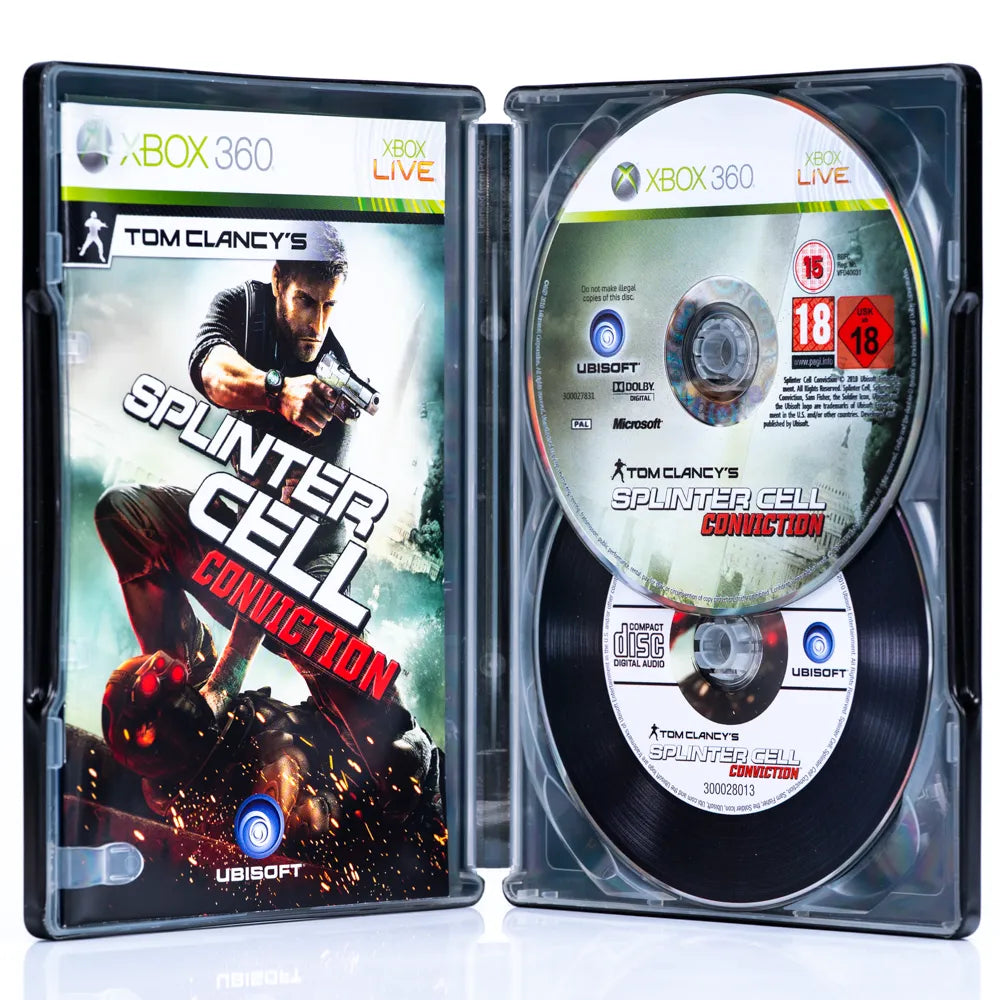 Tom Clancy's Splinter Cell: Conviction - Xbox 360 Spill (Steelbook) - Retrospillkongen