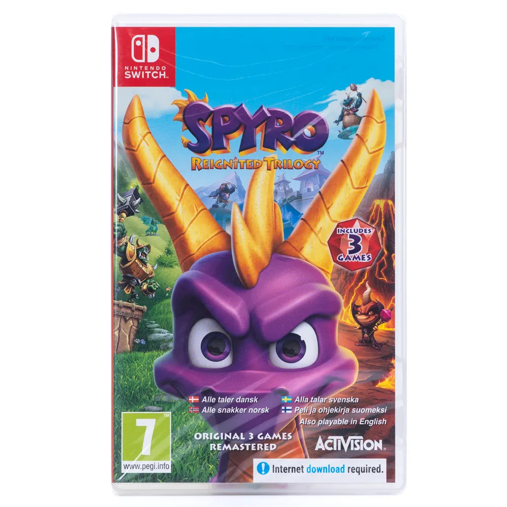 Spyro Reignited Trilogy - Switch spill (Forseglet)