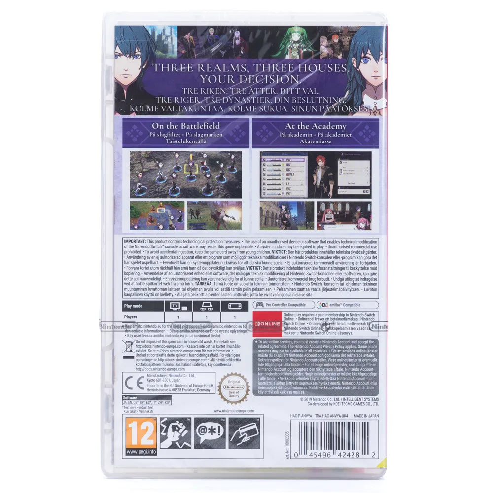 Fire Emblem: Three Houses - Switch spill (Forseglet) - Retrospillkongen