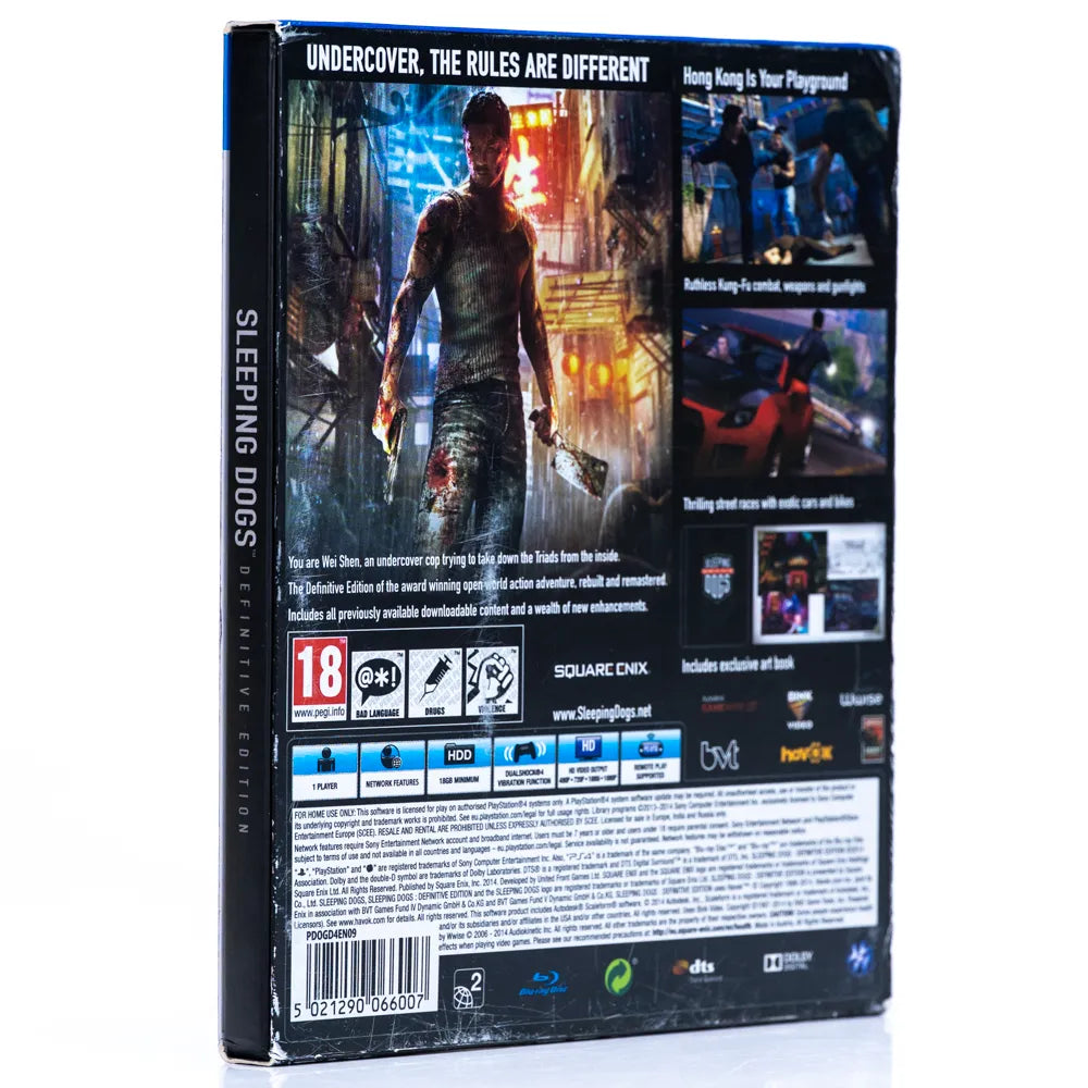 Sleeping Dogs: Definitive Edition - PS4 spill - Retrospillkongen