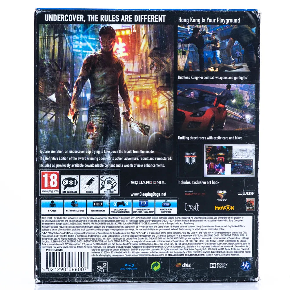 Sleeping Dogs: Definitive Edition - PS4 spill - Retrospillkongen