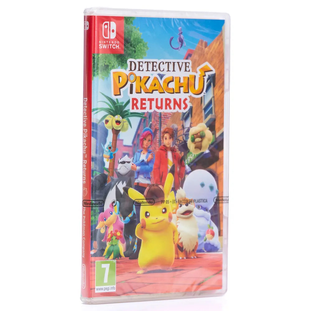 Detective Pikachu Returns - Switch spill (Forseglet)