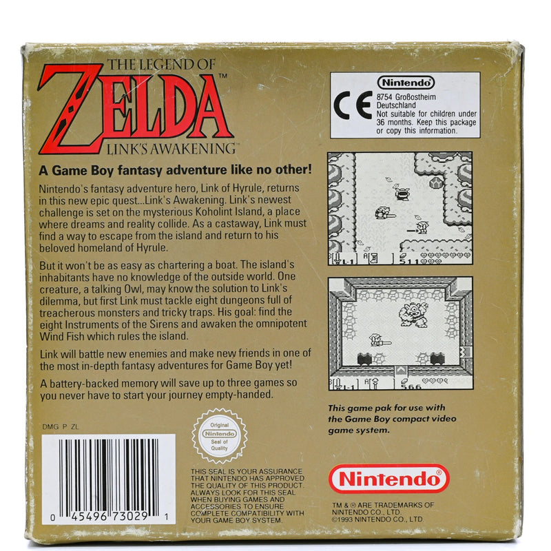 The Legend of Zelda: Link's Awakening - Gameboy spill (i eske)