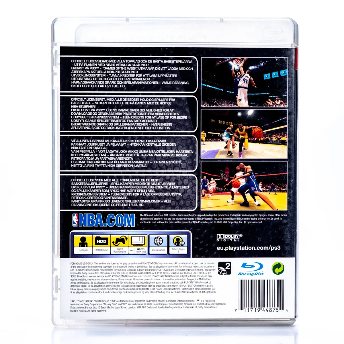 NBA 08 - PS3 Spill - Retrospillkongen