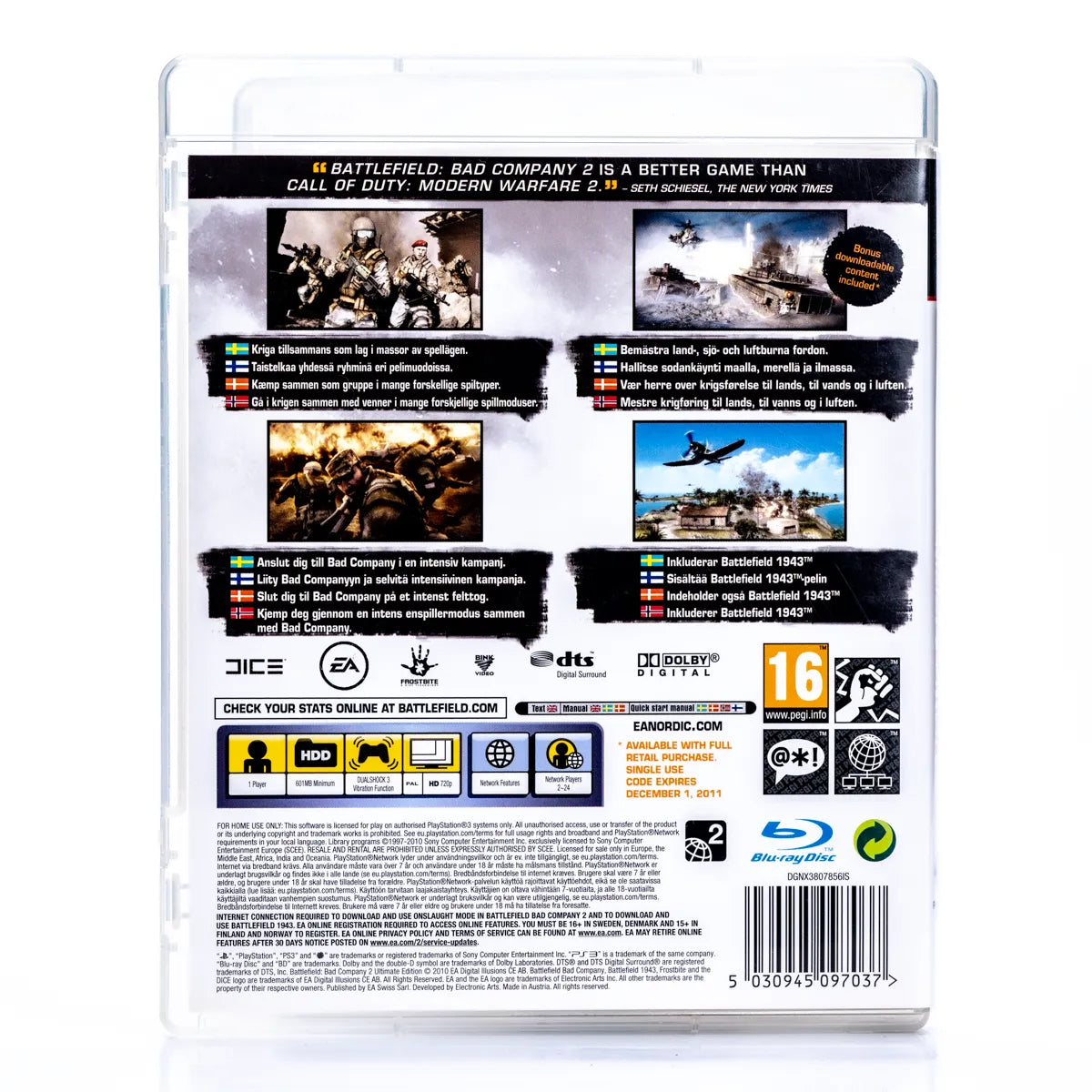 Battlefield: Bad Company 2 - PS3 spill - Retrospillkongen