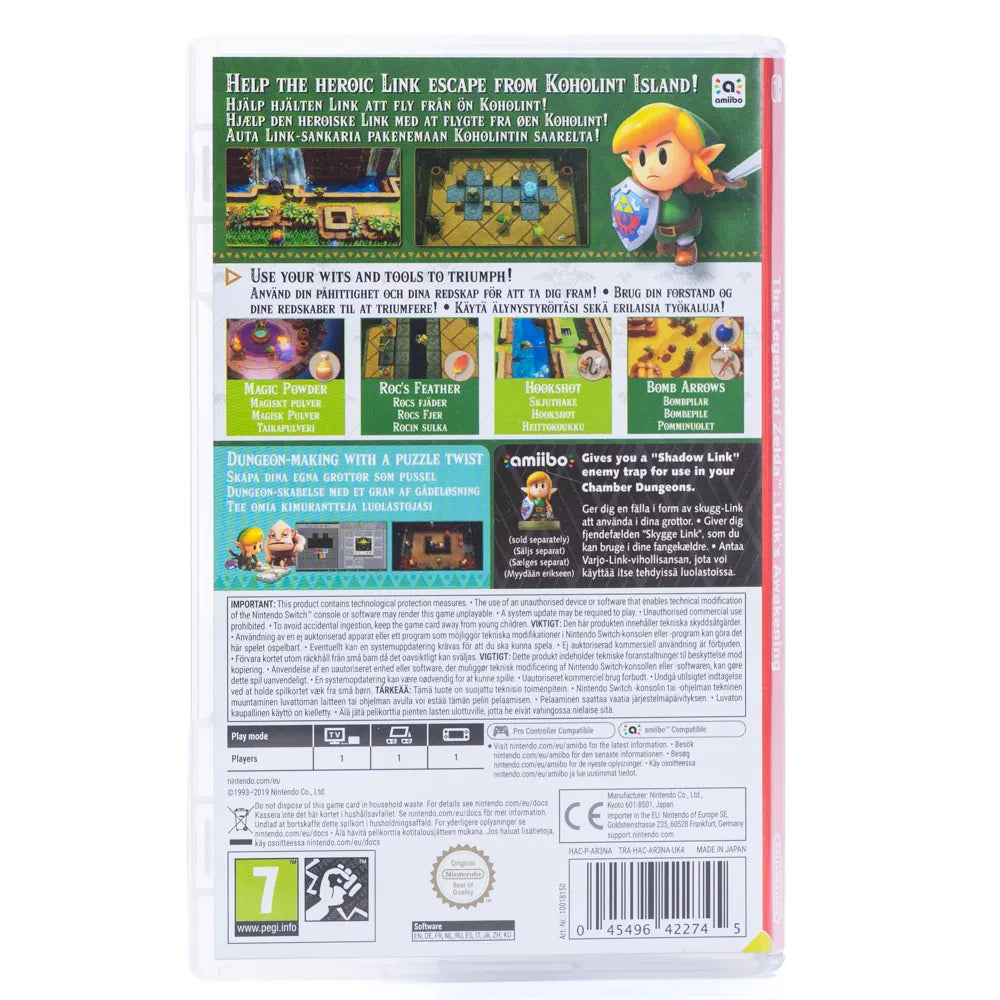 The Legend of Zelda Link's Awakening - Switch spill - Retrospillkongen