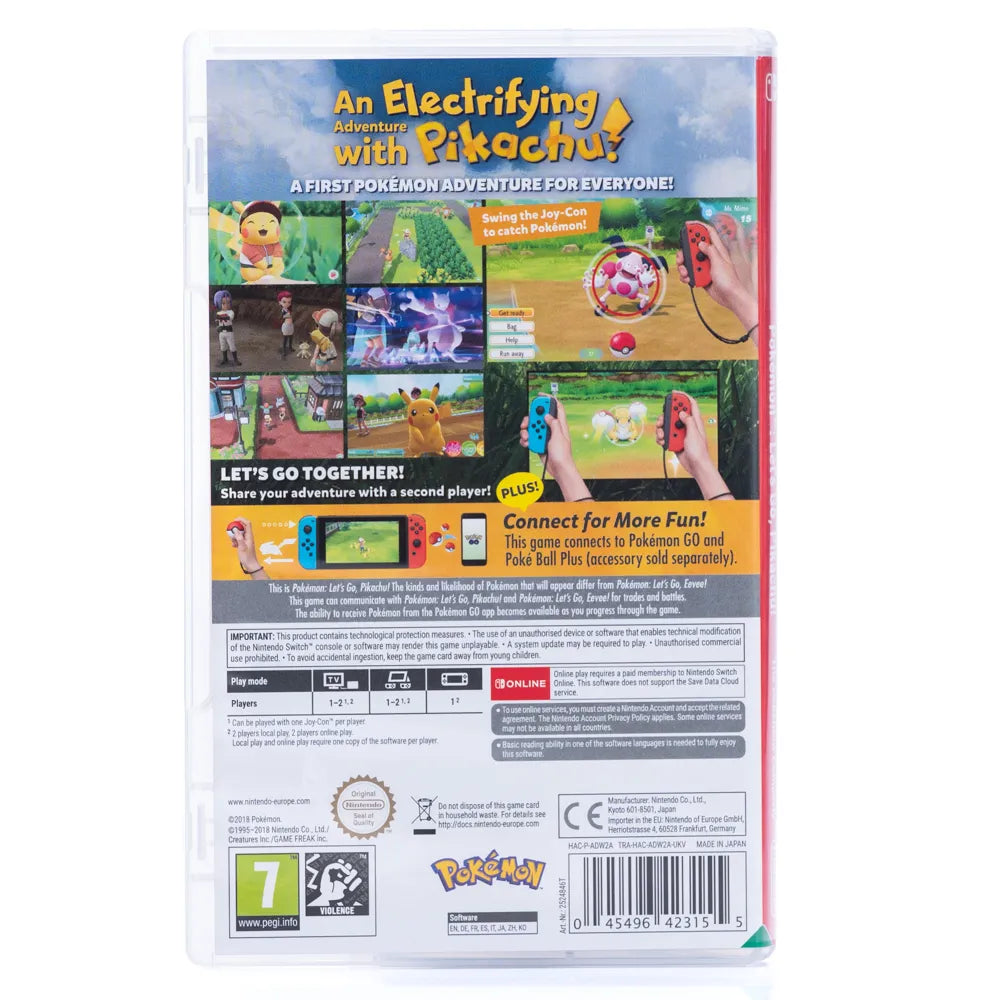 Pokémon: Lets go, Pikachu! - Switch spill - Retrospillkongen