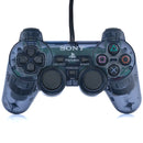 Original Sony PlayStation 2 Gjenomsiktig Svart DualShock 2 Kontroll - PS1 og PS2