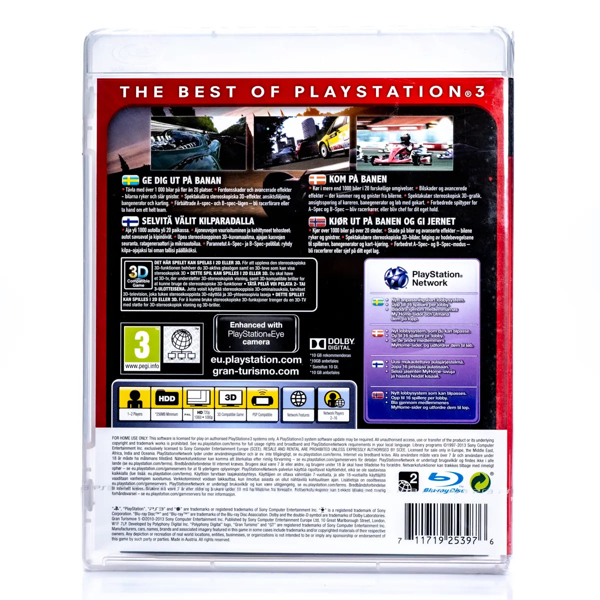 Gran Turismo 5 Essentials - PS3 spill (Forseglet) - Retrospillkongen