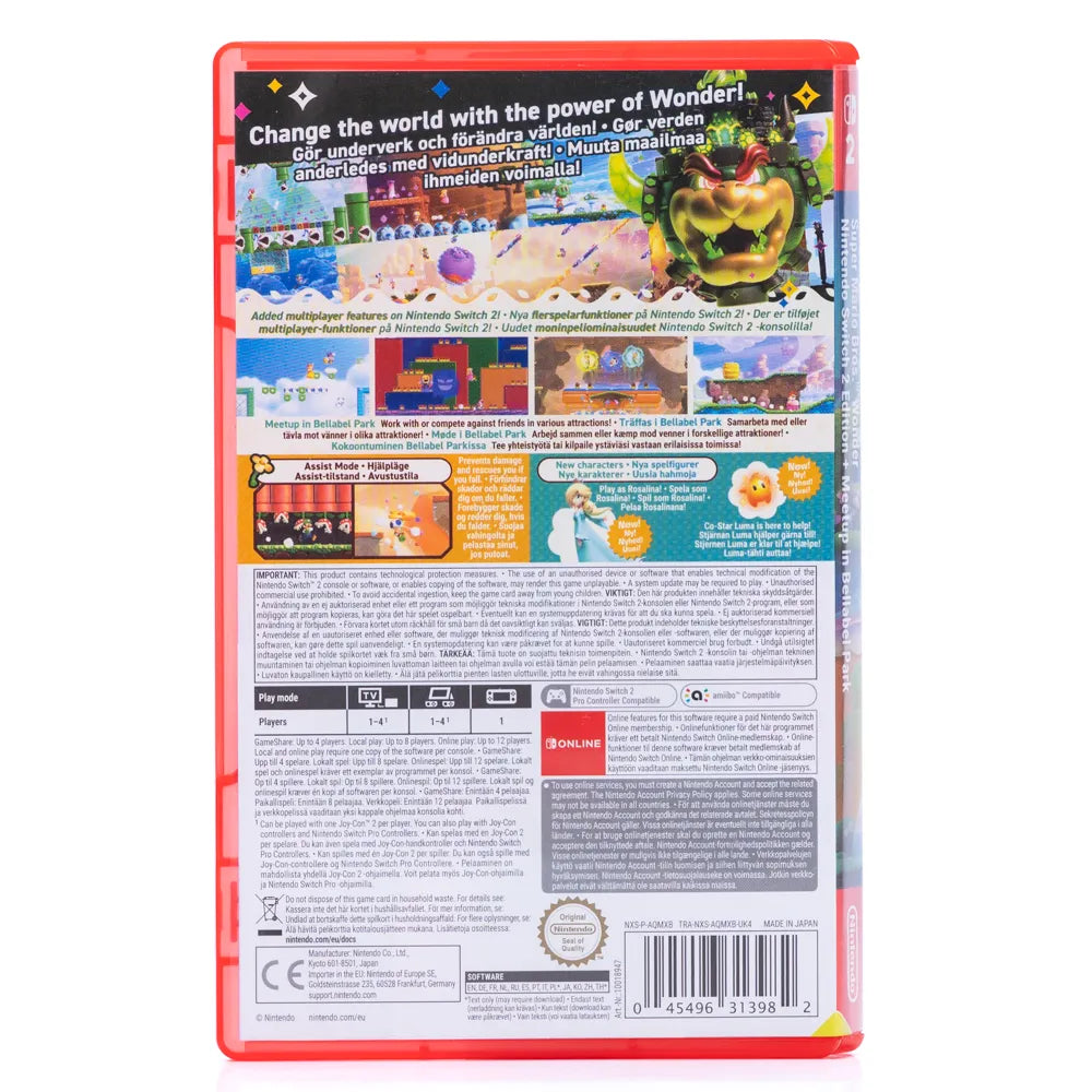 Super Mario Bros. Wonder: Nintendo Switch 2 Edition - Switch 2 spill