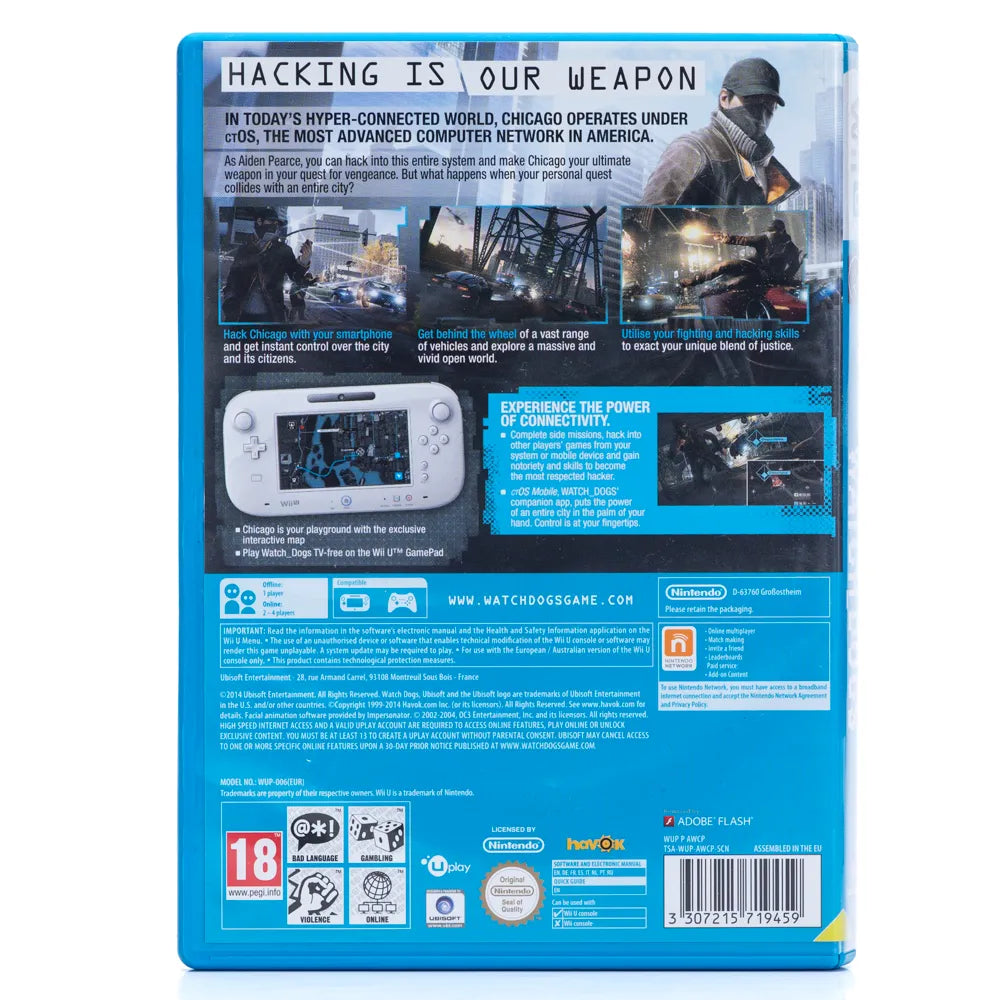 Watch Dogs - Wii U Spill