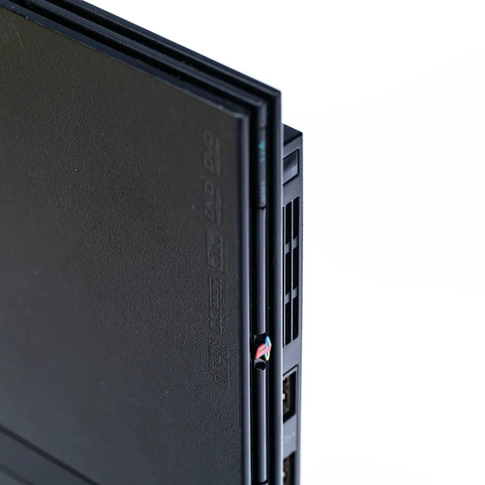 Sony PlayStation 2 Slim Svart Konsoll Pakke i eske - Retrospillkongen