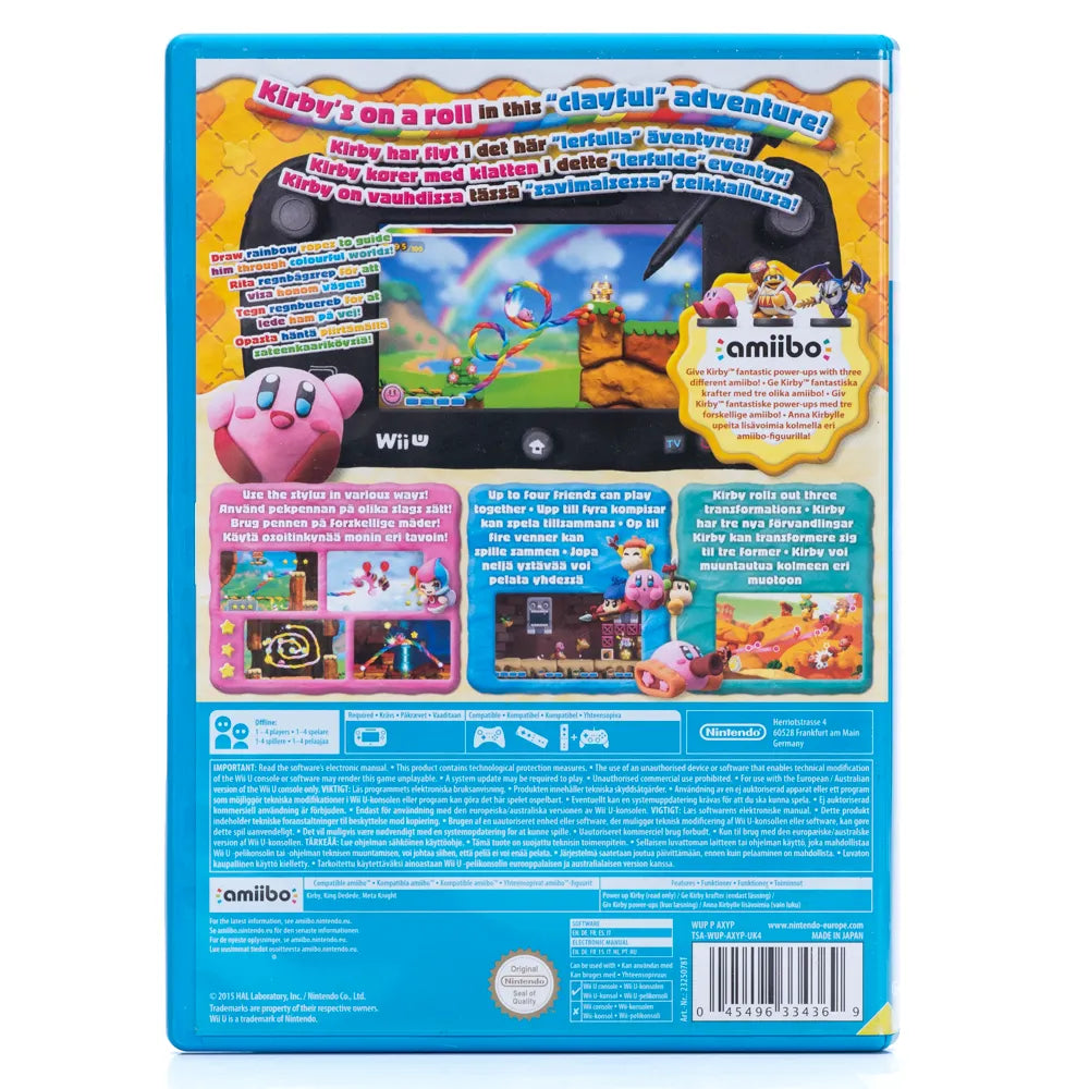Kirby and the Rainbow Paintbrush  - Wii U Spill