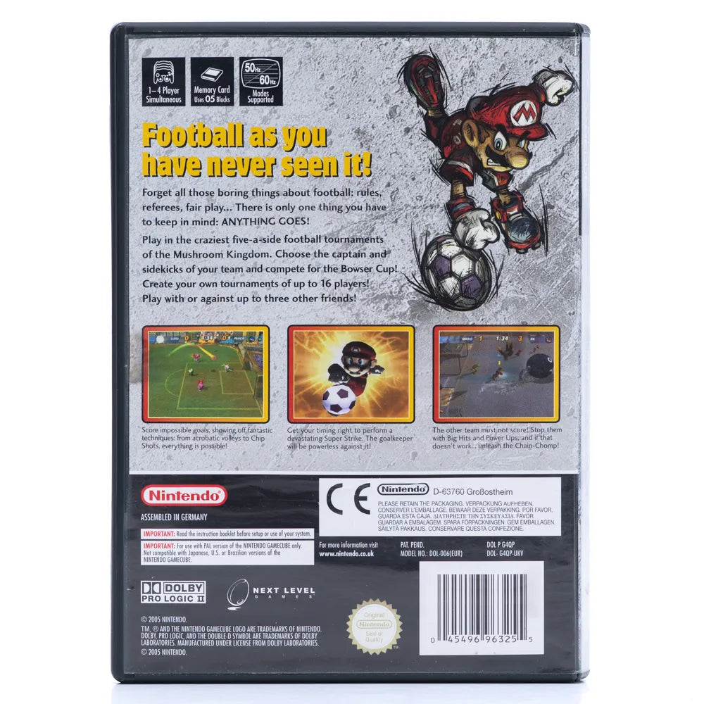 Mario Smash Football - Gamecube spill - Retrospillkongen