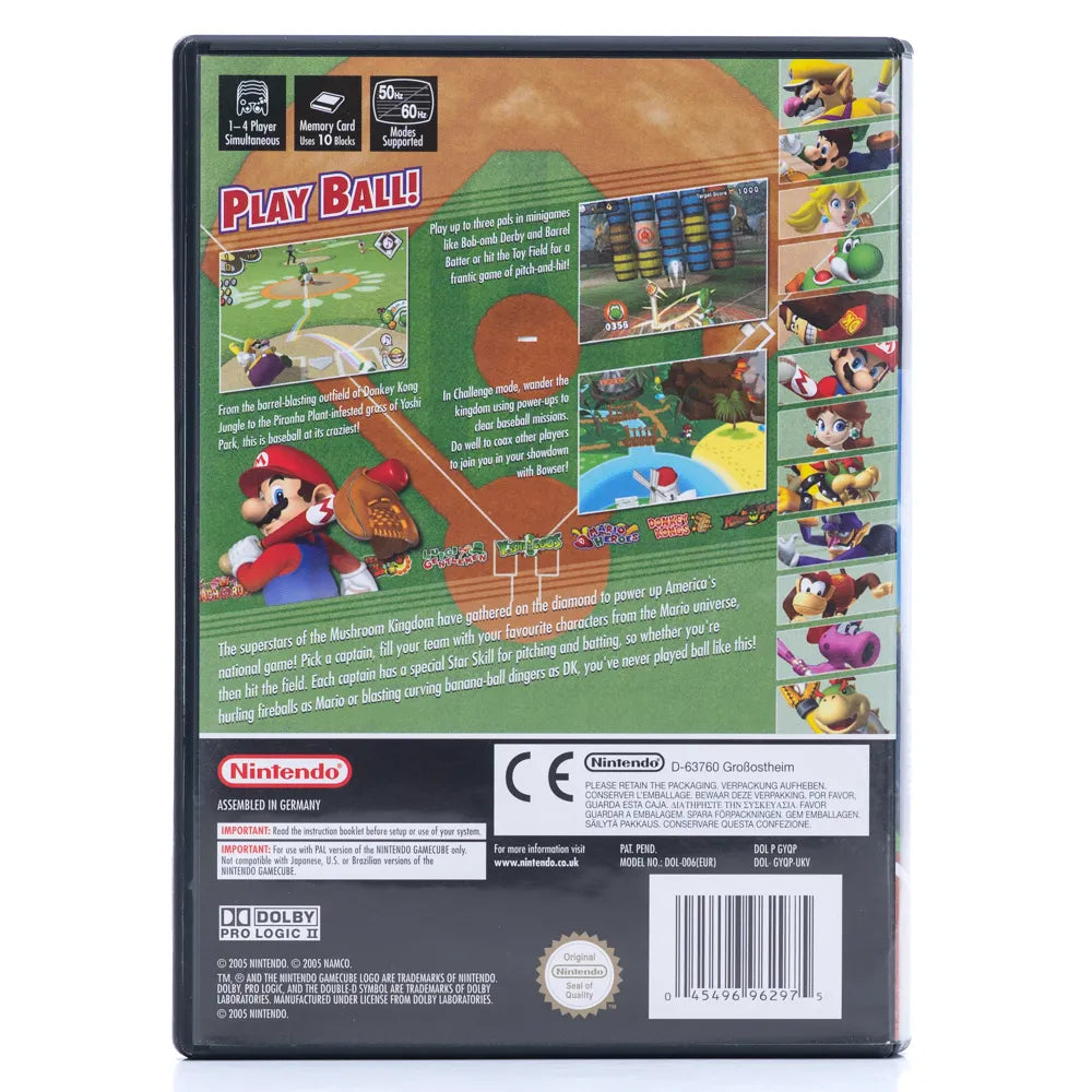 Mario Superstar Baseball - Gamecube spill - Retrospillkongen