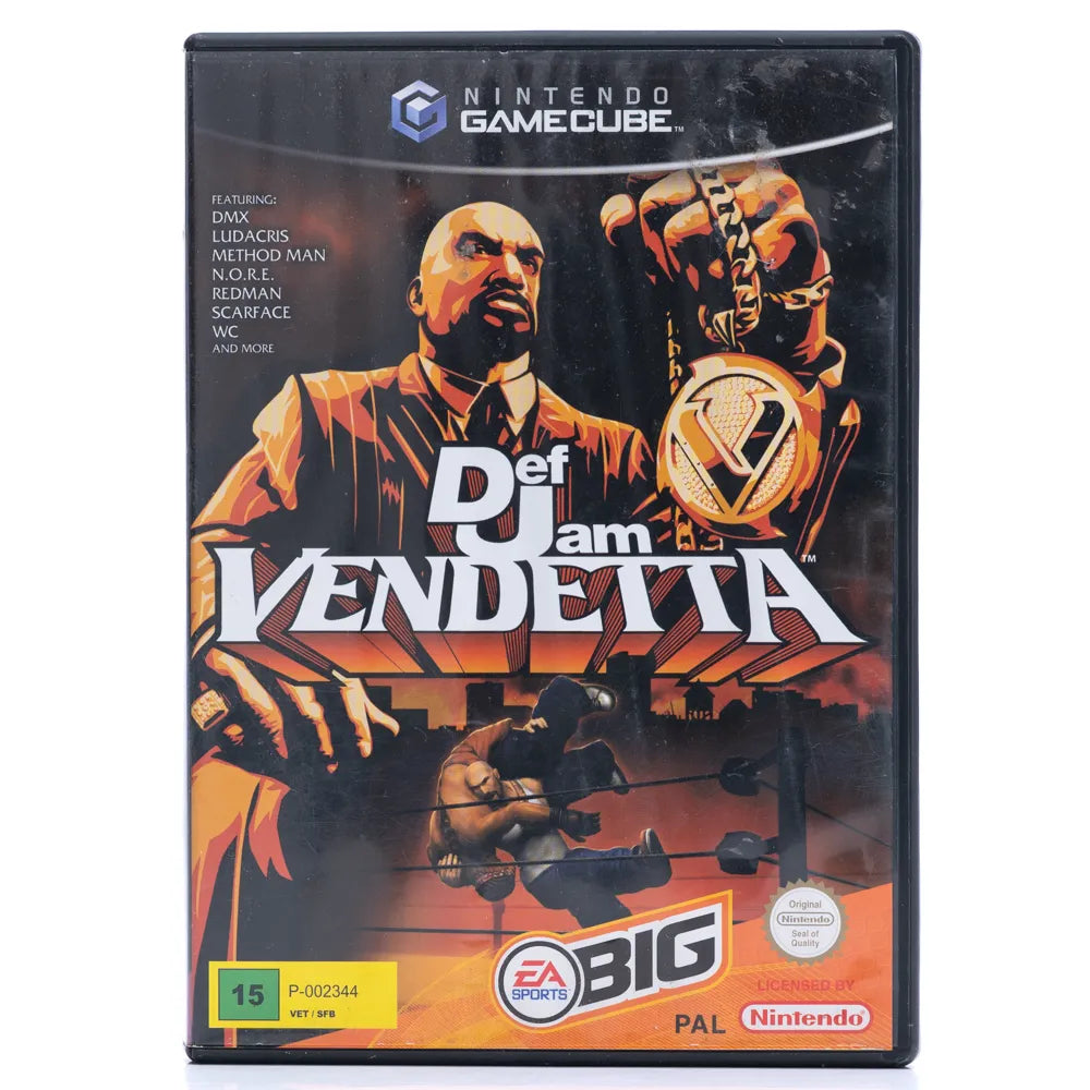 Def Jam Vendetta - Gamecube spill - Retrospillkongen