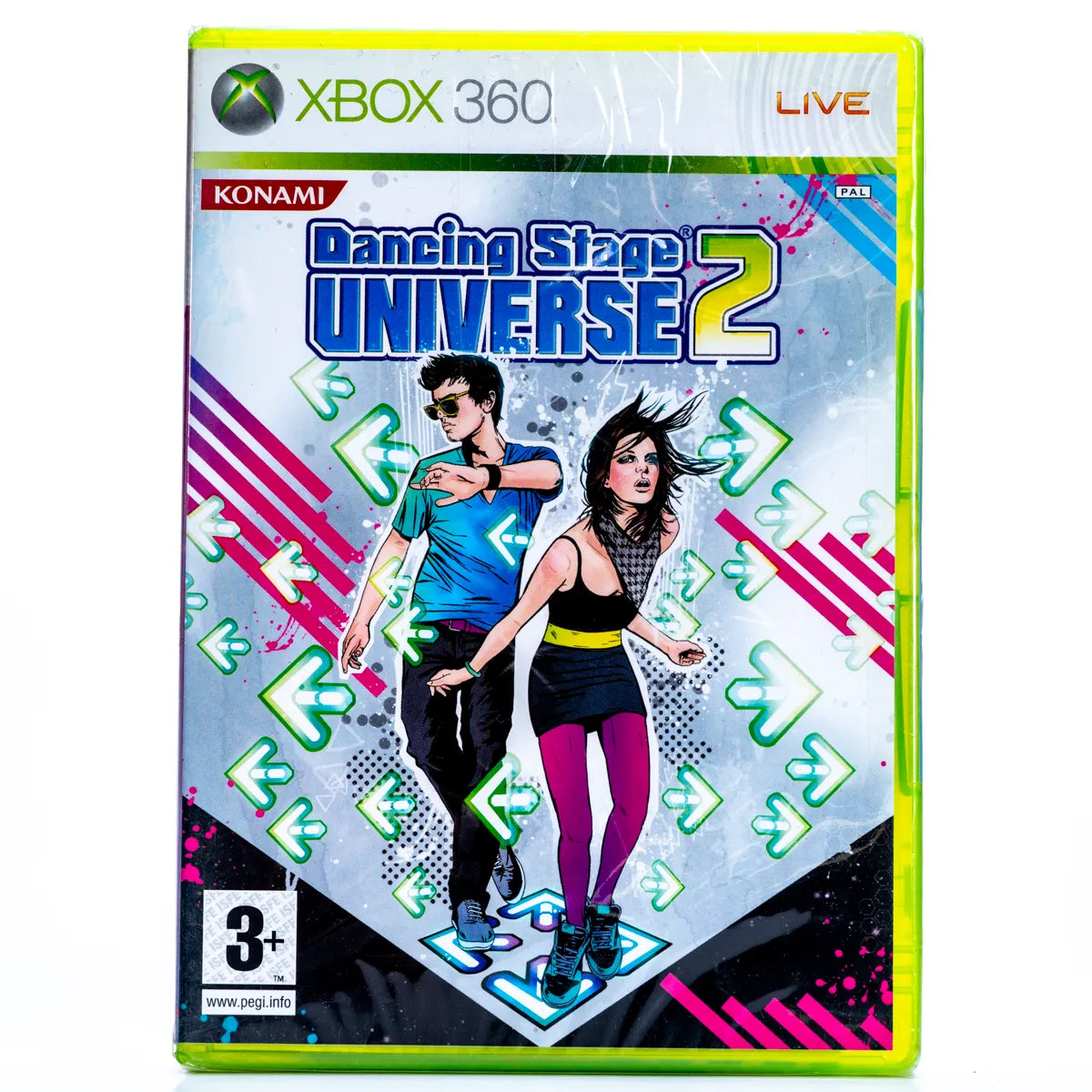 Dancing Stage Universe 2 - Xbox 360 Spill (Forseglet) - Retrospillkongen
