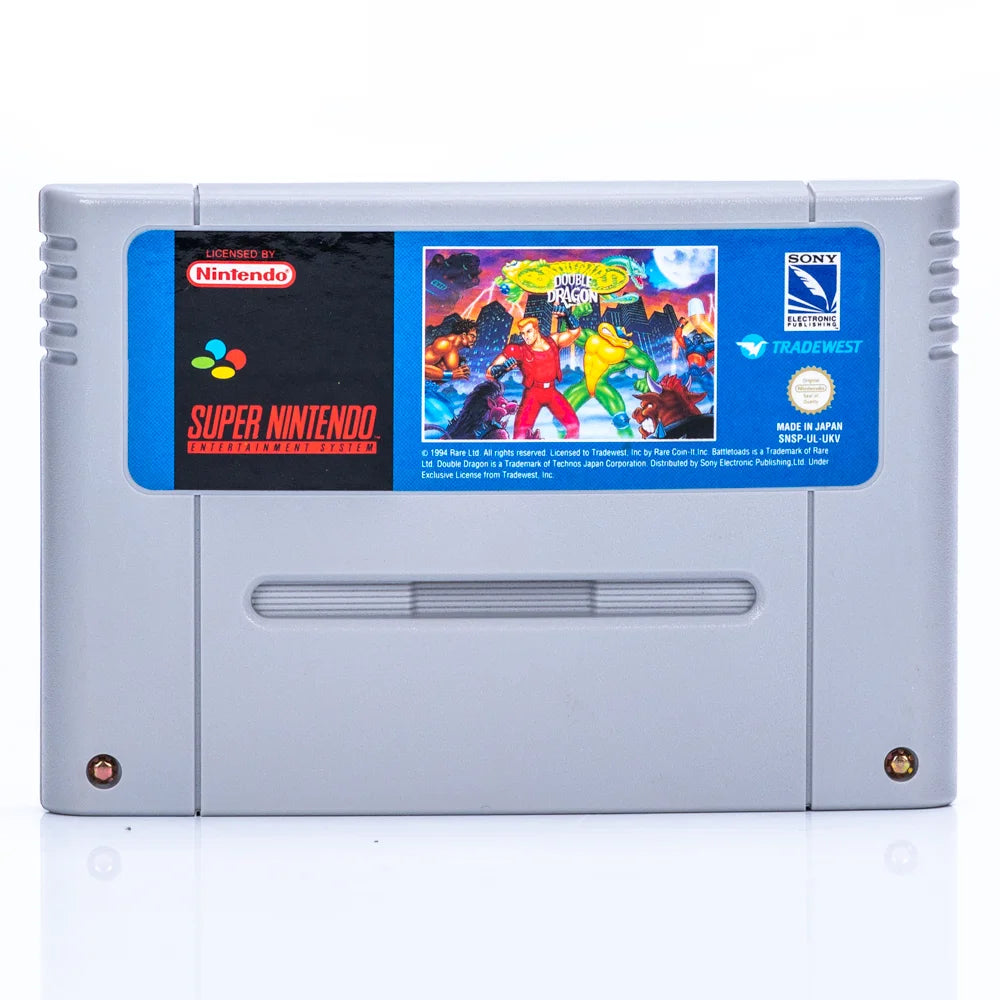 Battletoads / Double Dragon - SNES spill (I Eske) - Retrospillkongen
