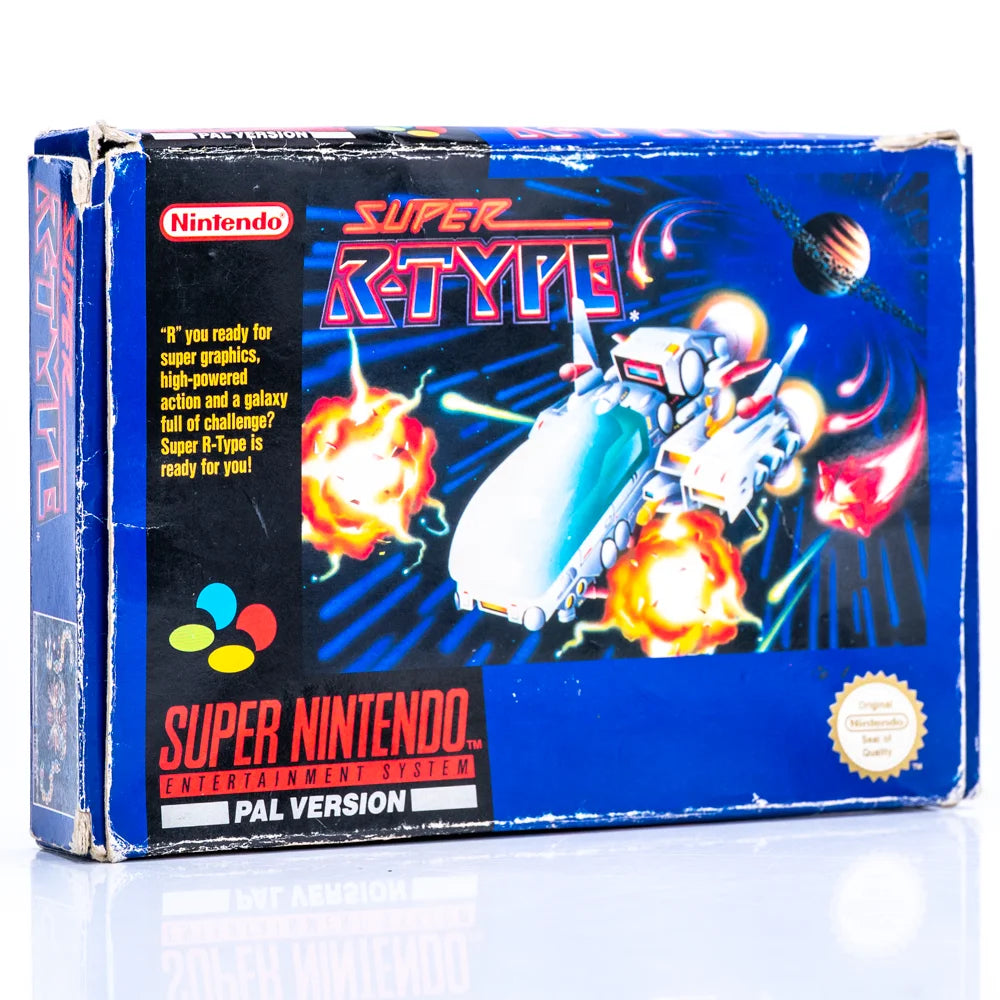 Super R-Type - SNES spill (I Eske) - Retrospillkongen