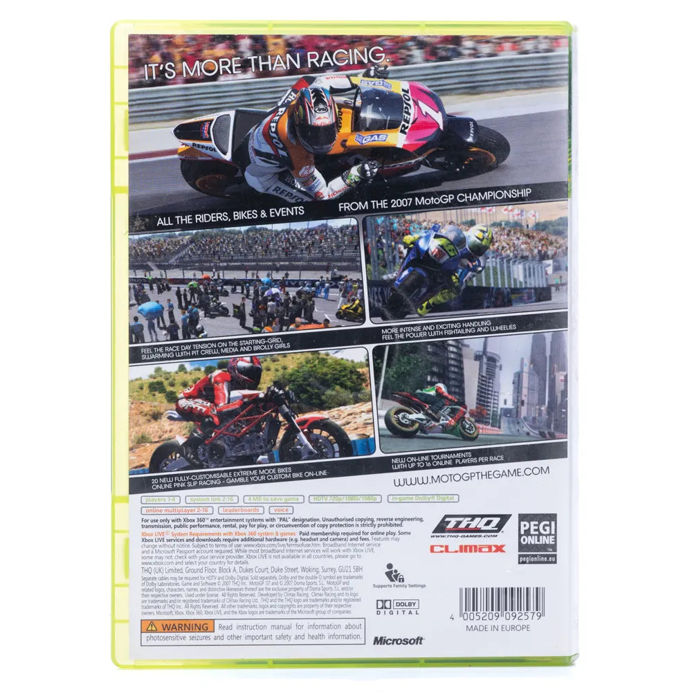 MotoGP '07 - Xbox 360 spill