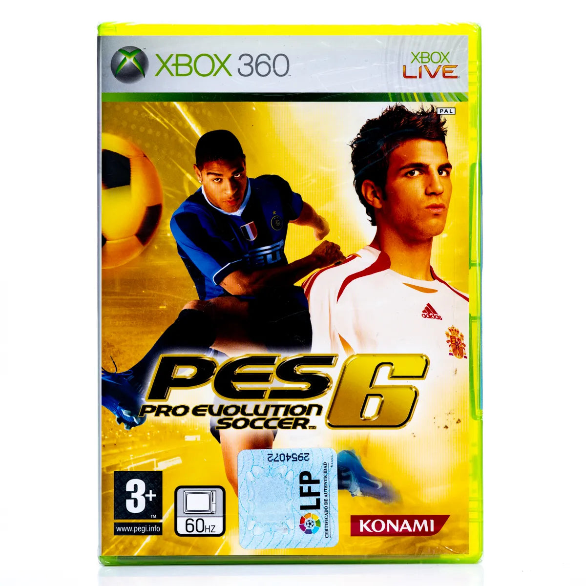 PES 6: Pro Evolution Soccer - Xbox 360 Spill (Forseglet) - Retrospillkongen