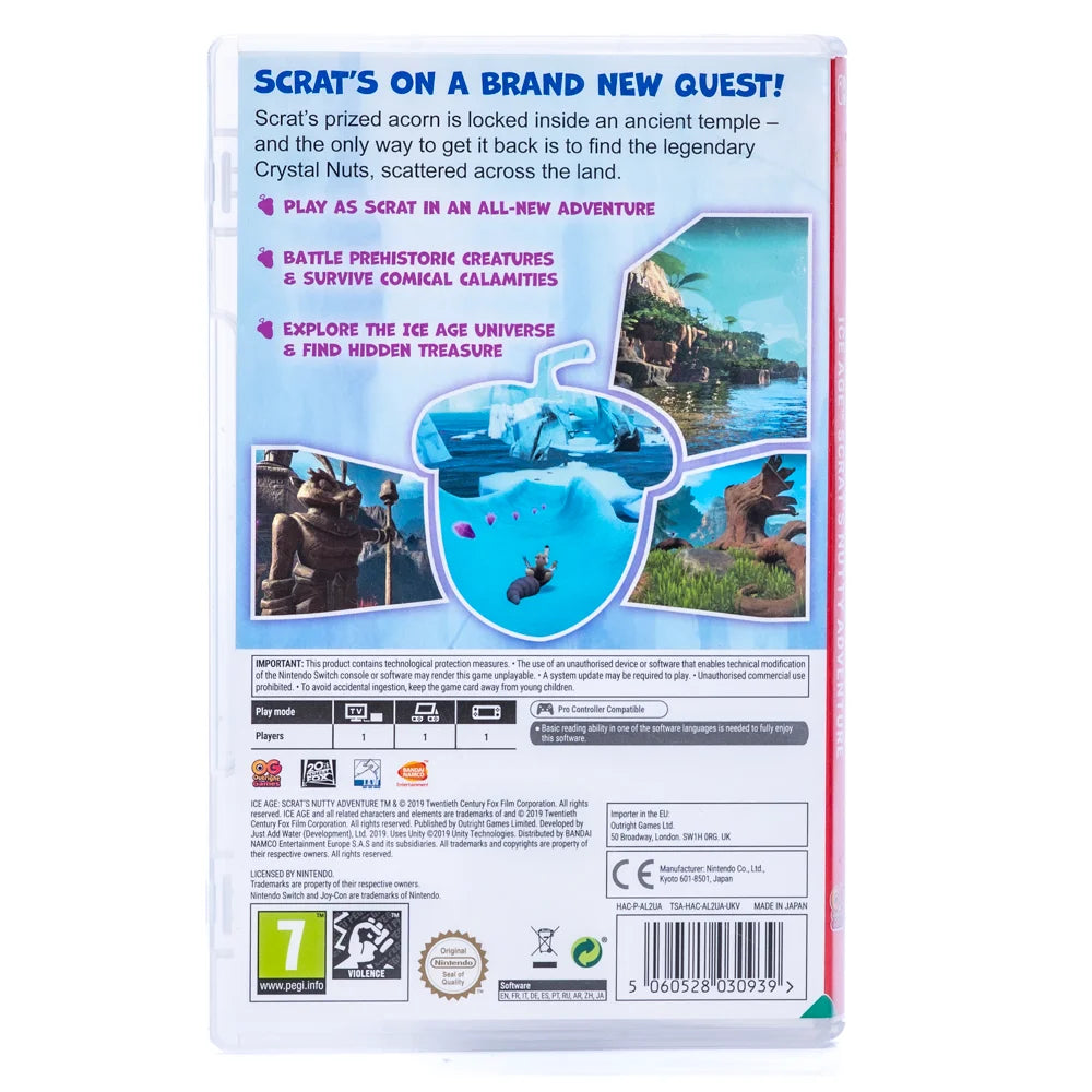 Ice Age: Scrat's Nutty Adventure - Switch spill - Retrospillkongen
