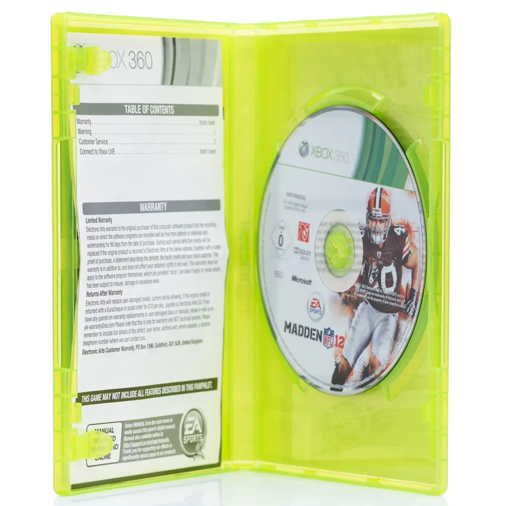 Madden NFL 12 - Xbox 360 spill - Retrospillkongen