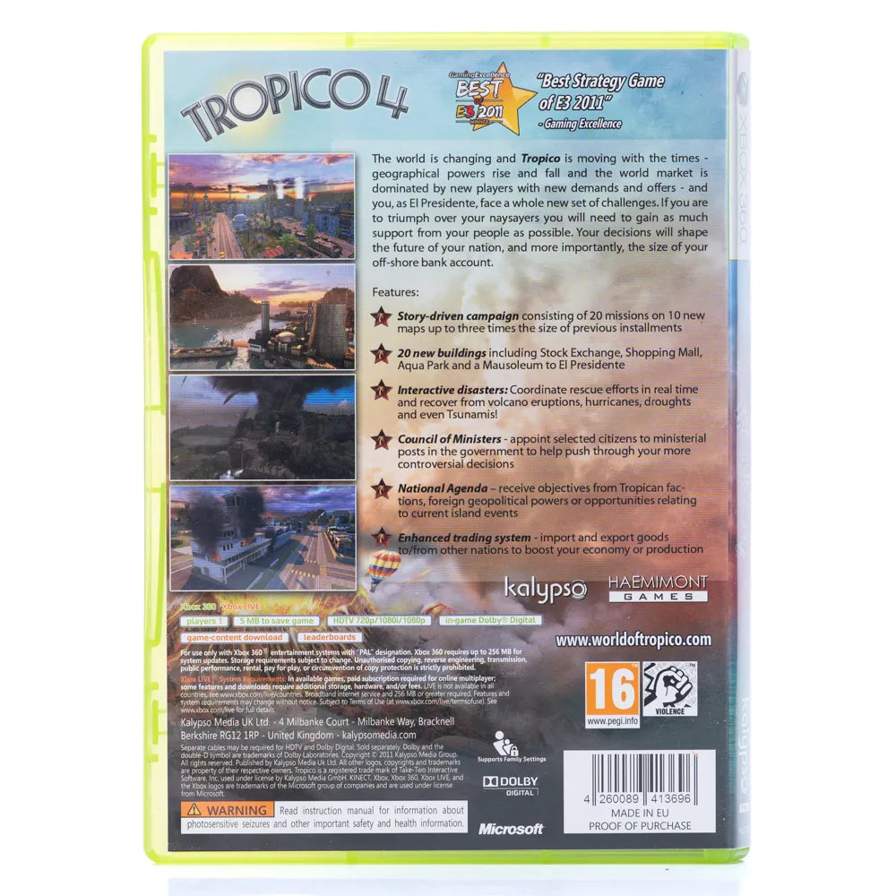 Tropico 4 - Xbox 360 spill - Retrospillkongen