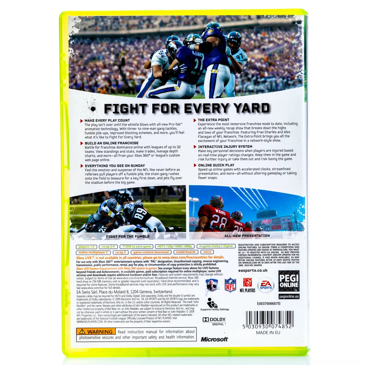 Madden NFL 10 - Xbox 360 spill - Retrospillkongen