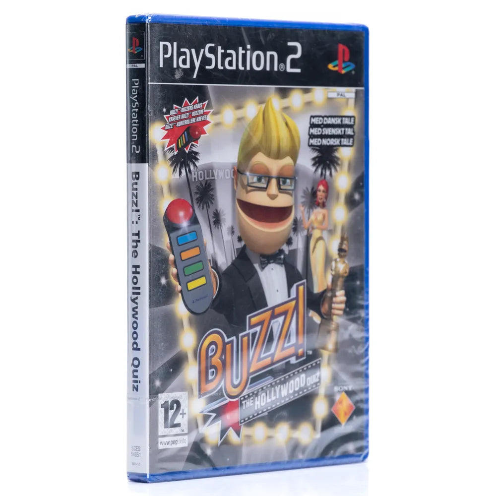 Buzz! The Hollywood Quiz - PS2 spill - Retrospillkongen