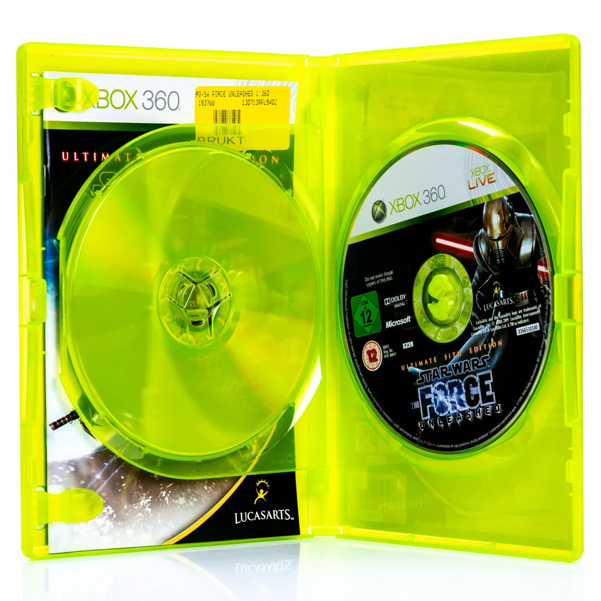 Star Wars: The Force Unleashed: Ultimate Sith Edition - Xbox 360 spill - Retrospillkongen