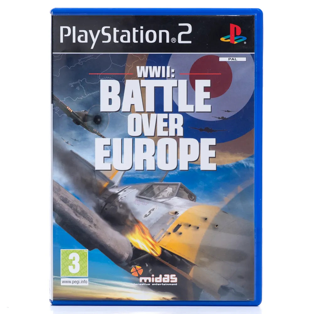 WWII: Battle Over Europe - PS2 spill - Retrospillkongen
