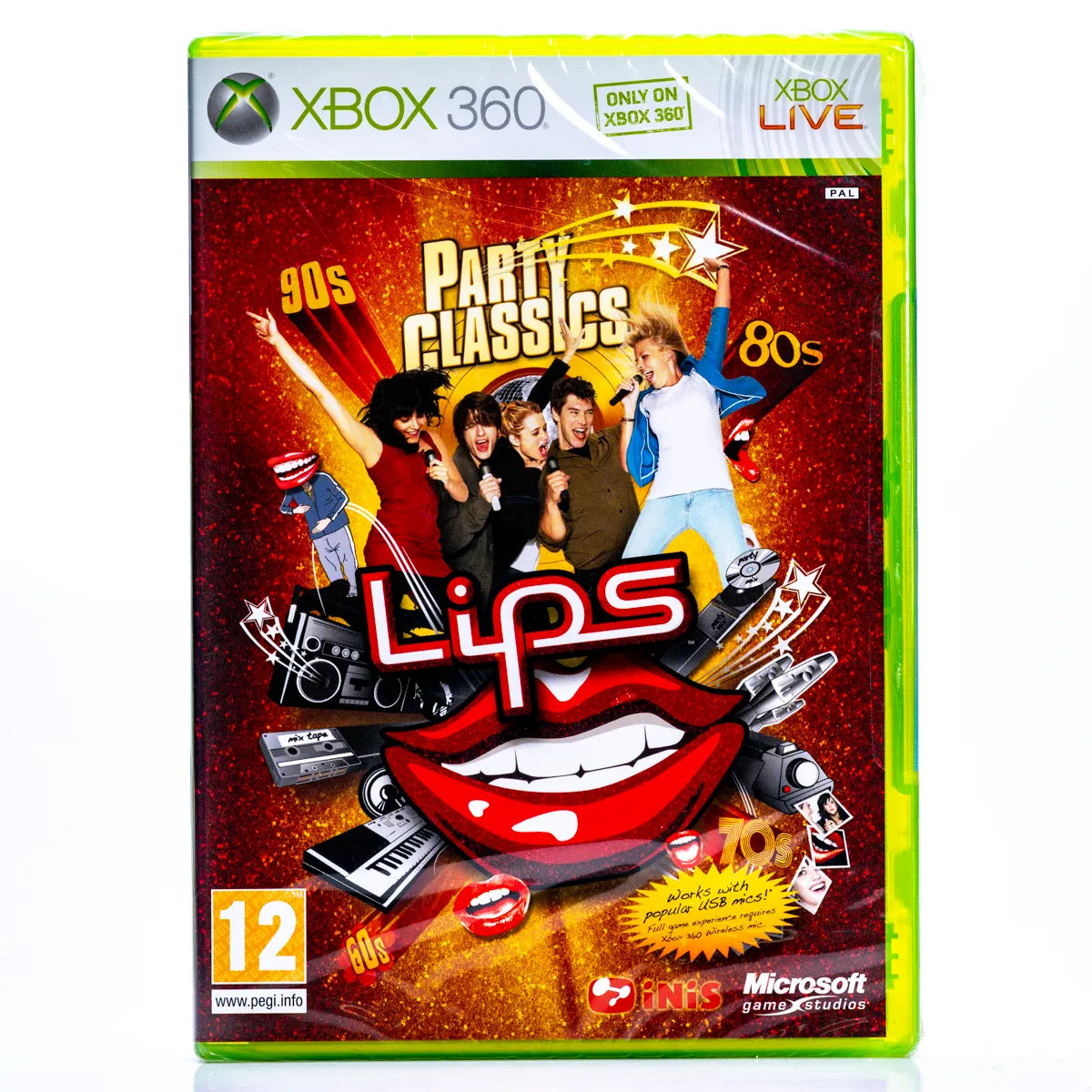 Lips: Party Classics - Xbox 360 Spill (Forseglet) - Retrospillkongen
