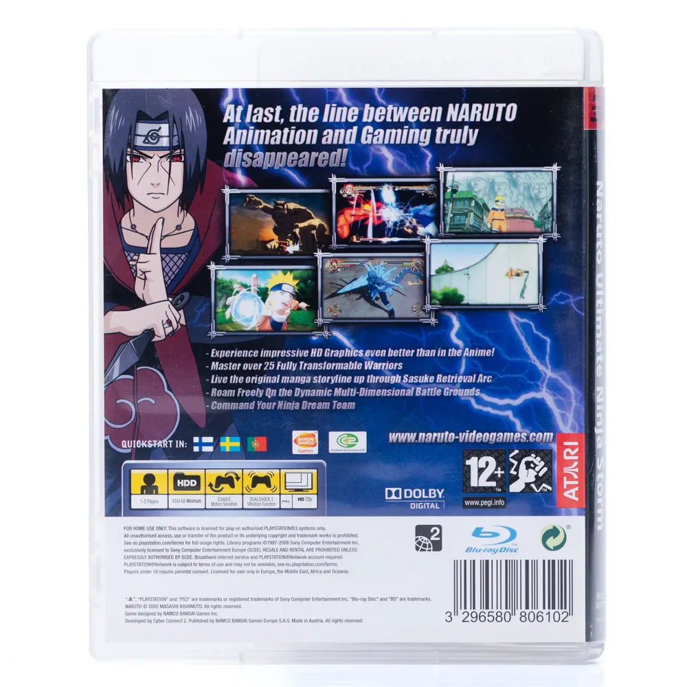 Naruto Ultimate Ninja Storm  - PS3 spill - Retrospillkongen