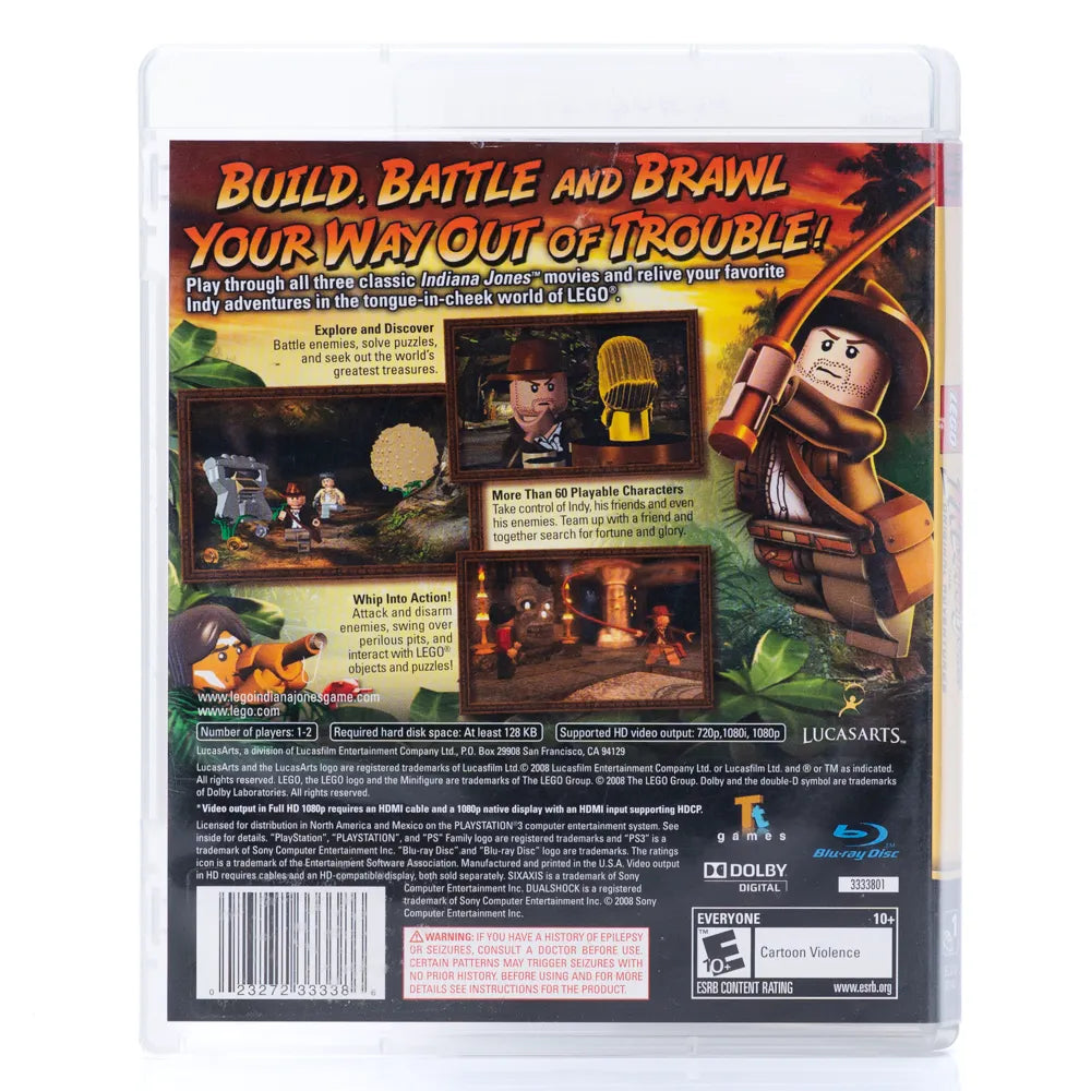 LEGO Indiana Jones: The Original Adventures - PS3 spill - Retrospillkongen