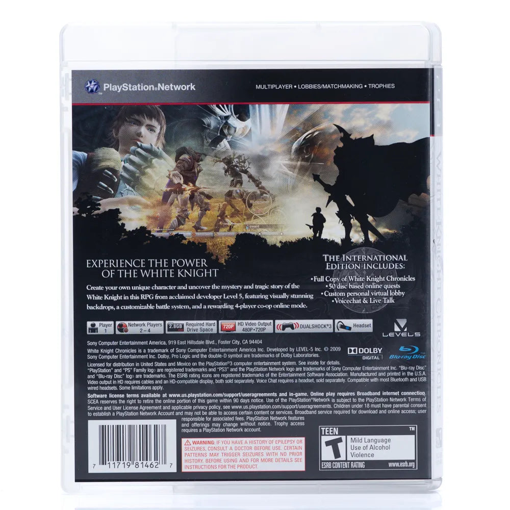 White Knight Chronicles - PS3 spill (NTSC, Regionfri) - Retrospillkongen