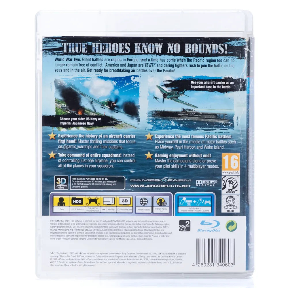 Air Conflicts Pacific Carriers - PS3 spill - Retrospillkongen